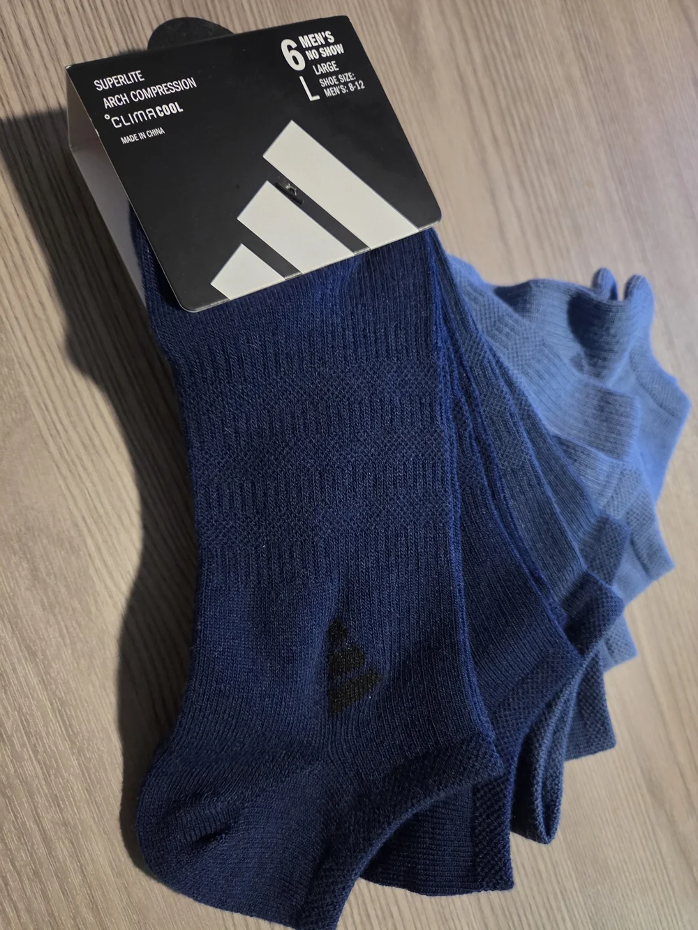 Adidas Men's No-Show Athletic Socks